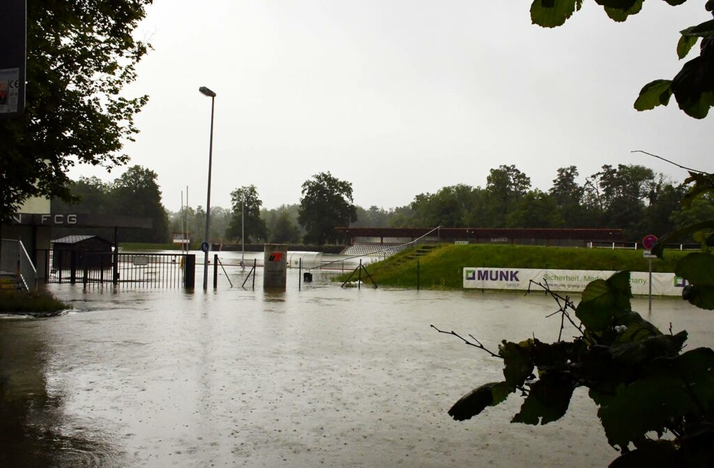 Ball Helden Unterstützung Hochwasser Gundelfingen